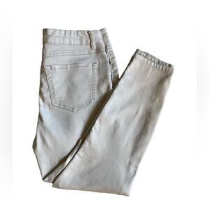 Blue Spice Cream Jeans  Size 7 Ankle & Cropped
